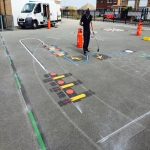 KS2 Play Area Games in Pant 8