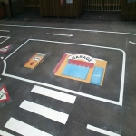 Playground Games Markings in Newton 5