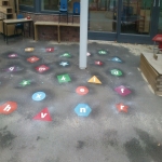 Playground Games Markings in Woodland 7