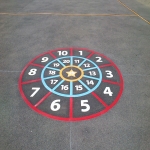 Playground Games Markings in New Town 2