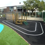 Key Stage 3 Playground Games in Overton 7