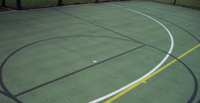 MUGA Court Markings in North End