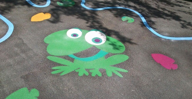 Under 5s Playground Graphics in Clifton